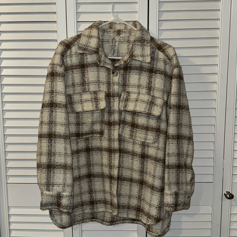 Women’s oversized shacket